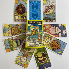 Карты Таро Food Fortunes Tarot (Таро Еды) с гастрономической тематикой