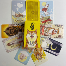 Карты Таро Aibo Tarot Deck Собака Айбо уменьшенная колода с собаками