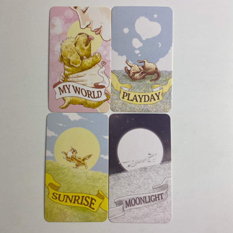 Карти Таро Aibo Tarot Deck Собака Айбо зменшена колода з собаками