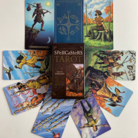Карты Таро Modern Spellcasters Tarot Современного Заклинателя уменьшенная колода