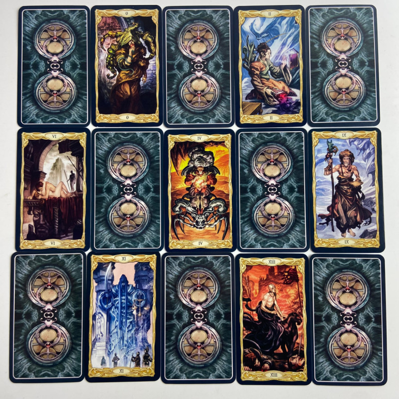 Карты Таро Epic Tarot «Эпическое фэнтези», колода на английском языке