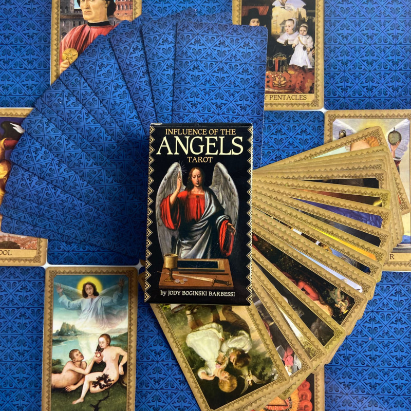Карты Таро Influence Of The Angels Tarot Влияние Ангелов ангельская тематика