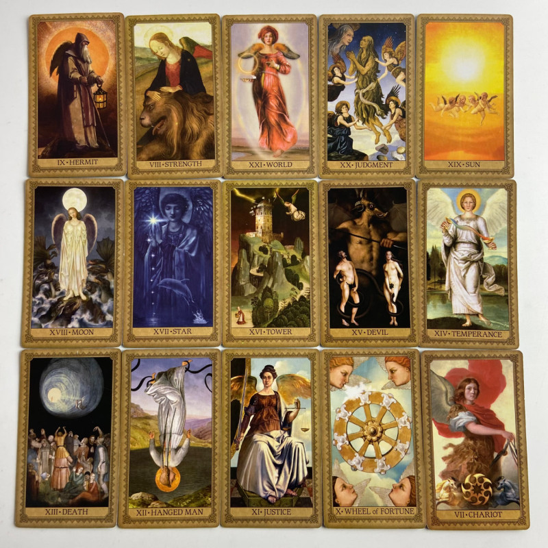 Карты Таро Influence Of The Angels Tarot Влияние Ангелов ангельская тематика