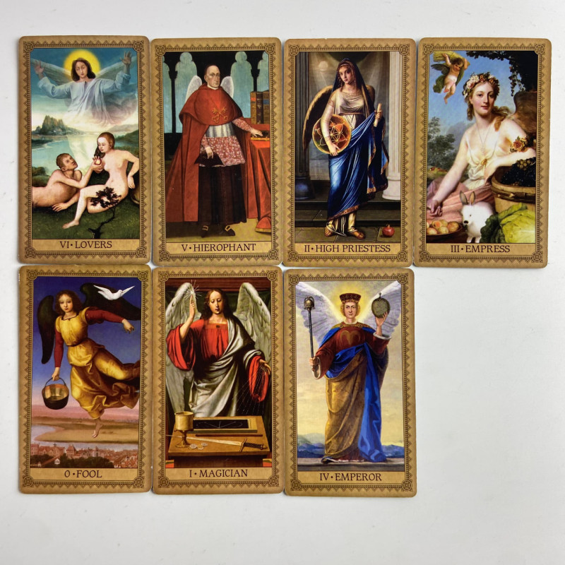 Карты Таро Influence Of The Angels Tarot Влияние Ангелов ангельская тематика