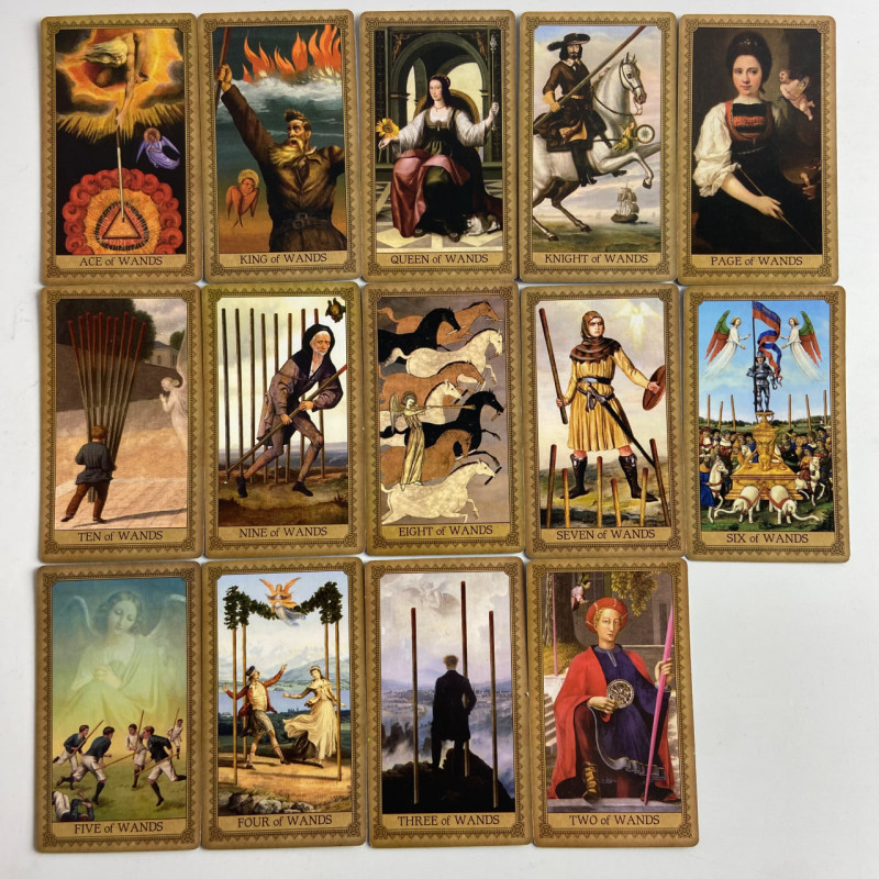 Карты Таро Influence Of The Angels Tarot Влияние Ангелов ангельская тематика