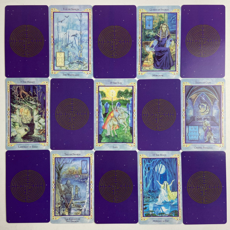 Карти Таро Legend: The Arthurian Tarot Артуріанська легенда кельтська тематика