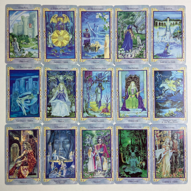Карти Таро Legend: The Arthurian Tarot Артуріанська легенда кельтська тематика