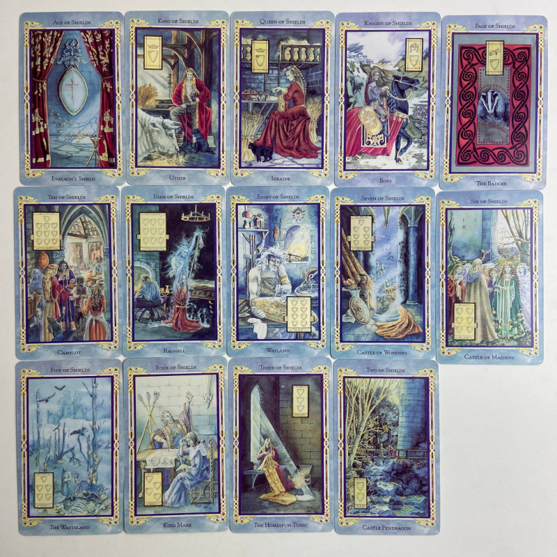 Карти Таро Legend: The Arthurian Tarot Артуріанська легенда кельтська тематика