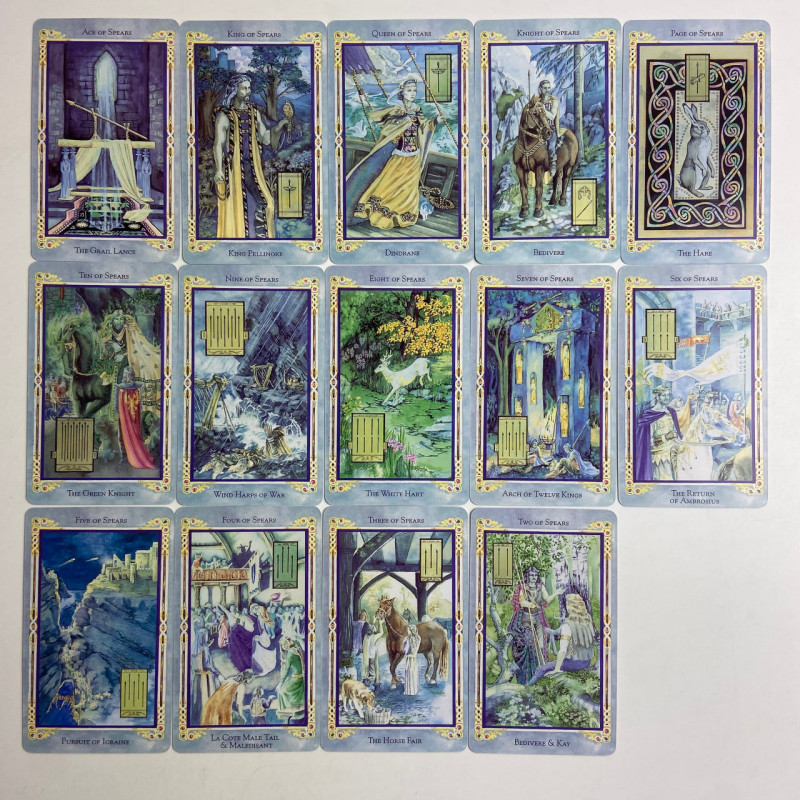 Карти Таро Legend: The Arthurian Tarot Артуріанська легенда кельтська тематика