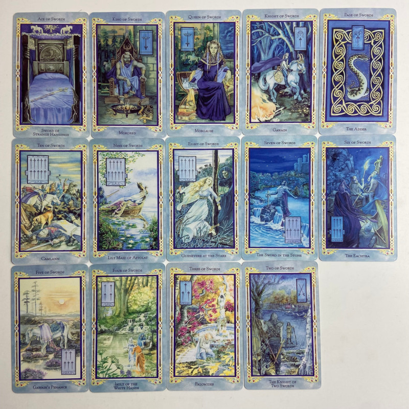 Карти Таро Legend: The Arthurian Tarot Артуріанська легенда кельтська тематика