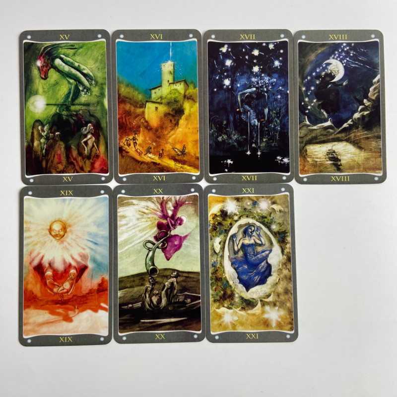 Карти Таро Fairy Lights Tarot Блискучих Фей зменшена колода англійською