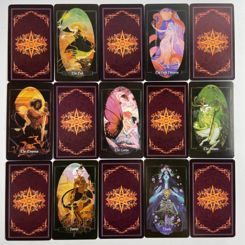 Карты Таро The Children of Litha Tarot Дети Литы уменьшенная колода
