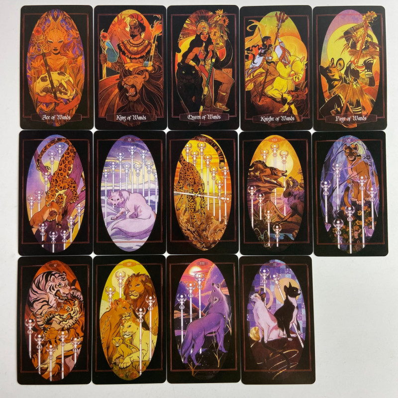Карты Таро The Children of Litha Tarot Дети Литы уменьшенная колода