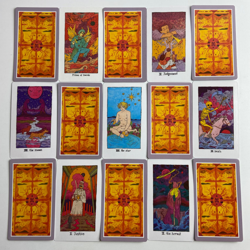 Карти Таро The Cosmic Slumber Tarot Космічного Сну зменшена колода