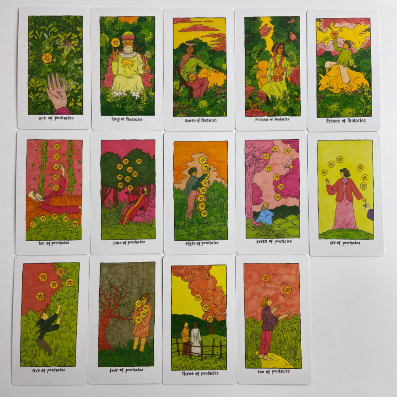 Карти Таро The Cosmic Slumber Tarot Космічного Сну зменшена колода