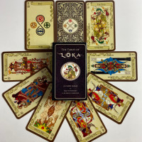Карти Таро The Tarot of Loka зменшена колода у середньовічному стилі