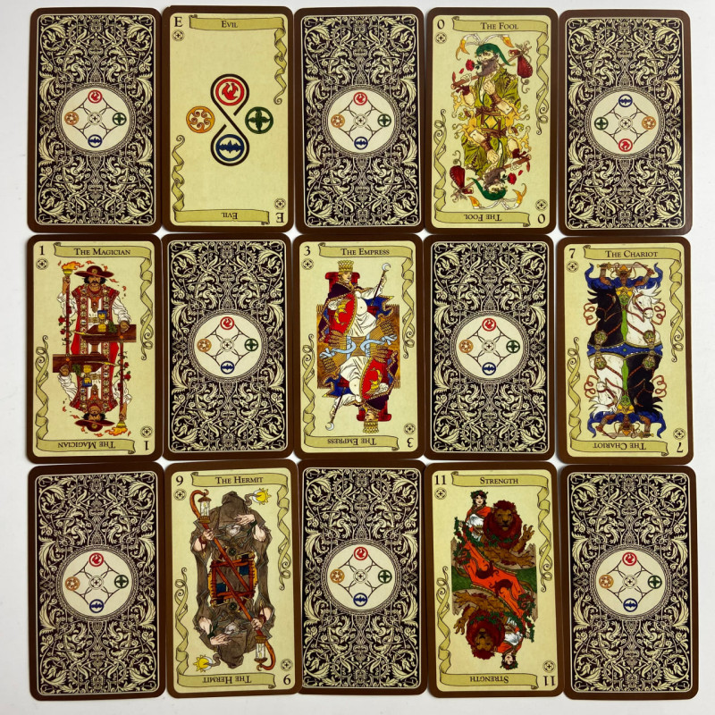 Карты Таро The Tarot of Loka — уменьшенная колода в средневековом стиле