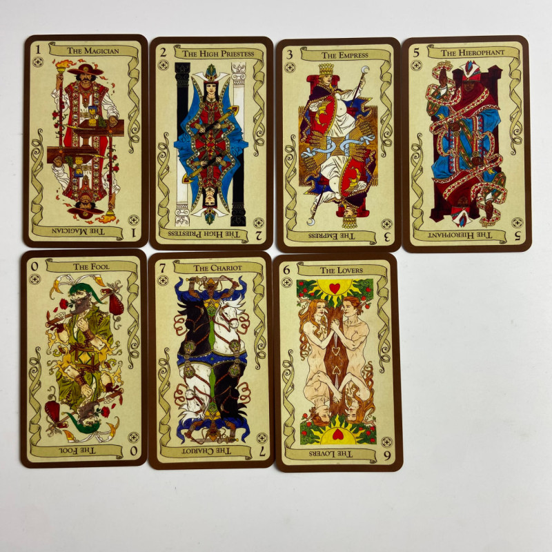 Карты Таро The Tarot of Loka — уменьшенная колода в средневековом стиле