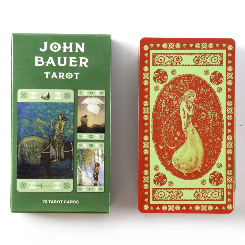 Карты Таро John Bauer Tarot Джона Бауэра, скандинавский фольклор, уменьшенные