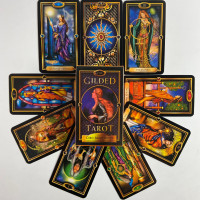 Карти Таро Gilded Tarot Royale Deck Королівське Позолочене зменшена колода
