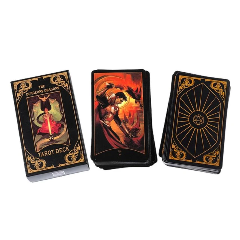 Карти Таро Dungeons & Dragons Tarot Підземель та Драконів англійською