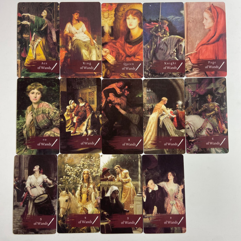 Карти Таро The Beautiful Rebellion Tarot Чудового Повстання з класичним живописом