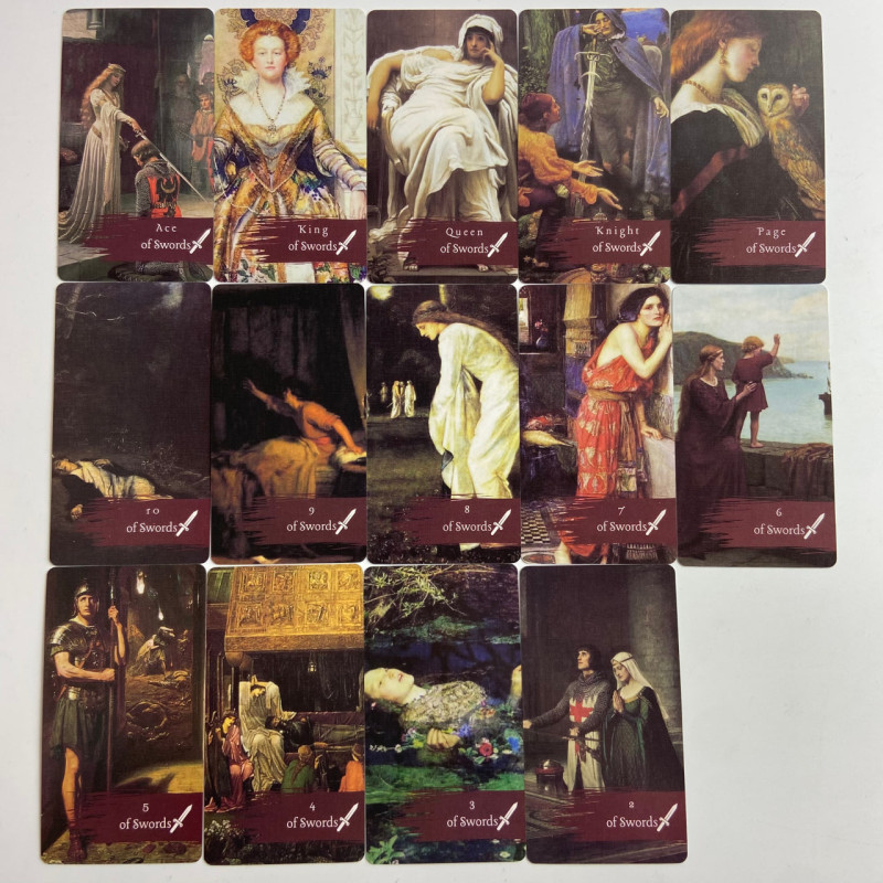 Карти Таро The Beautiful Rebellion Tarot Чудового Повстання з класичним живописом