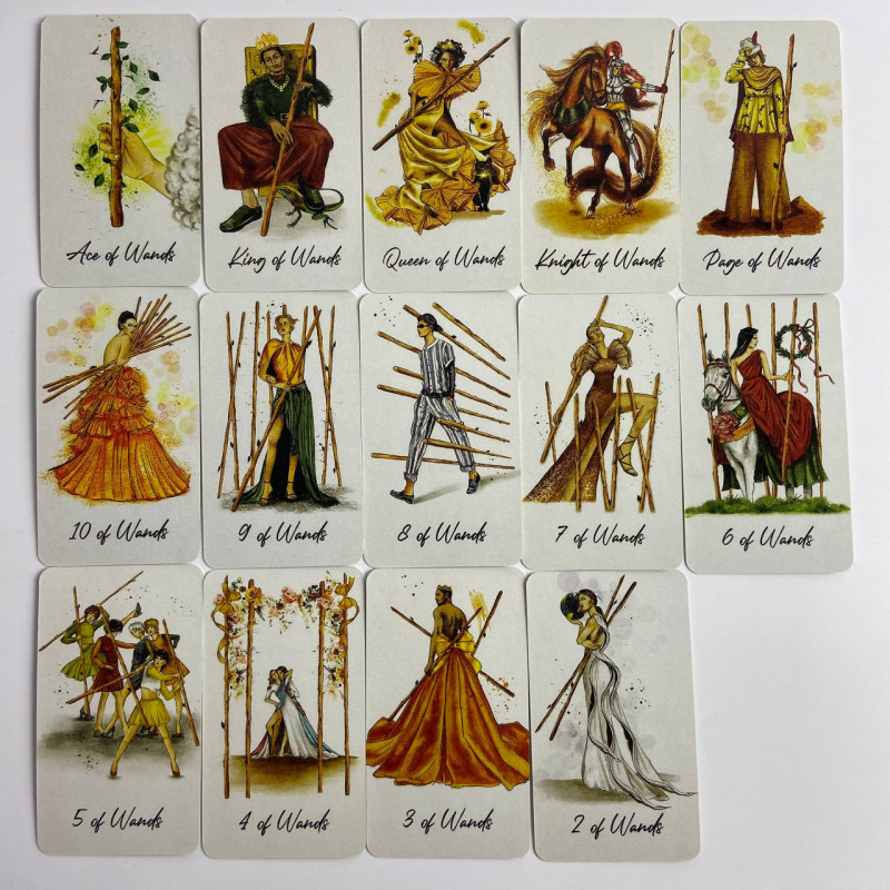 Карти Таро Runway Fashion Tarot Модний вирок колода для гадання та саморефлексії