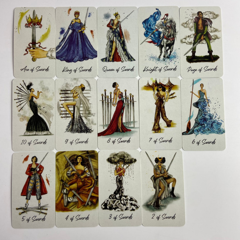 Карти Таро Runway Fashion Tarot Модний вирок колода для гадання та саморефлексії