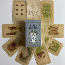 Карты Таро The Wild Wolf Tarot «Дикий волк», уменьшенная колода