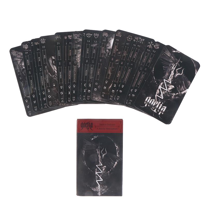 Карти Таро Goetia Tarot in Darkness Темне Таро Гоетія Фабіо Лістрані