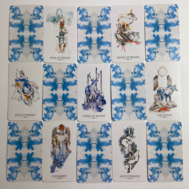 Карты Таро The Linestrider Tarot Пограничных Миров уменьшенная колода