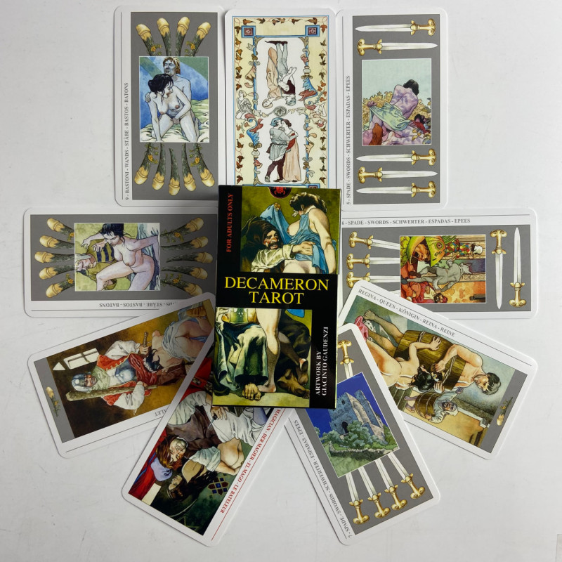 Таро «Декамерон» (Decameron Tarot) — эротическая колода для самопознания