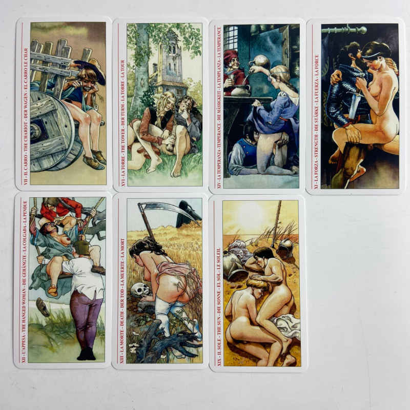 Таро «Декамерон» (Decameron Tarot) — эротическая колода для самопознания