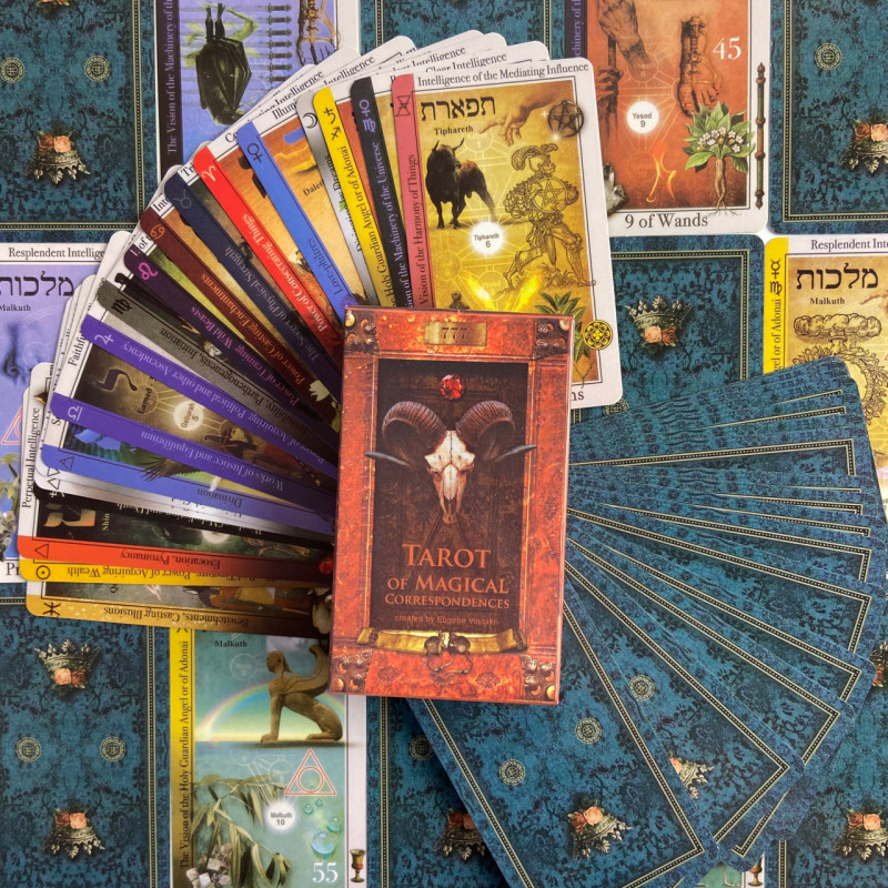 Карти Таро Tarot of Magical Correspondences Магічне Таро Співвідношень зменшена колода
