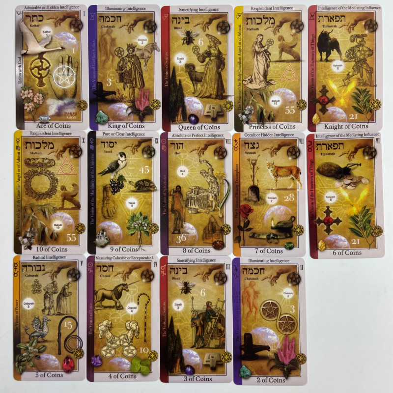 Карти Таро Tarot of Magical Correspondences Магічне Таро Співвідношень зменшена колода