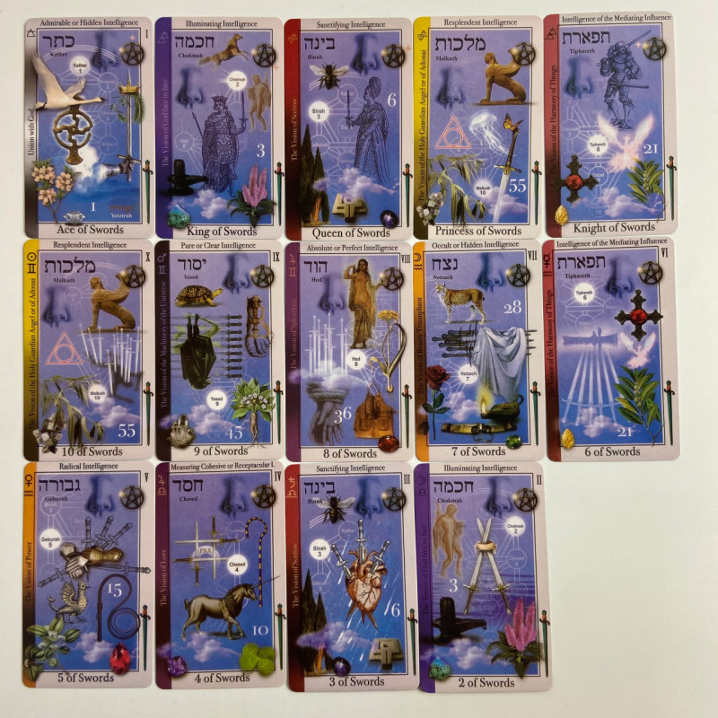 Карти Таро Tarot of Magical Correspondences Магічне Таро Співвідношень зменшена колода