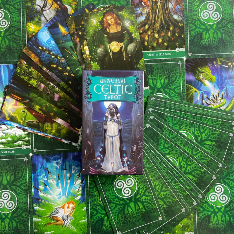 Карты Таро Universal Celtic Tarot Универсальное Таро Кельтов уменьшенная колода