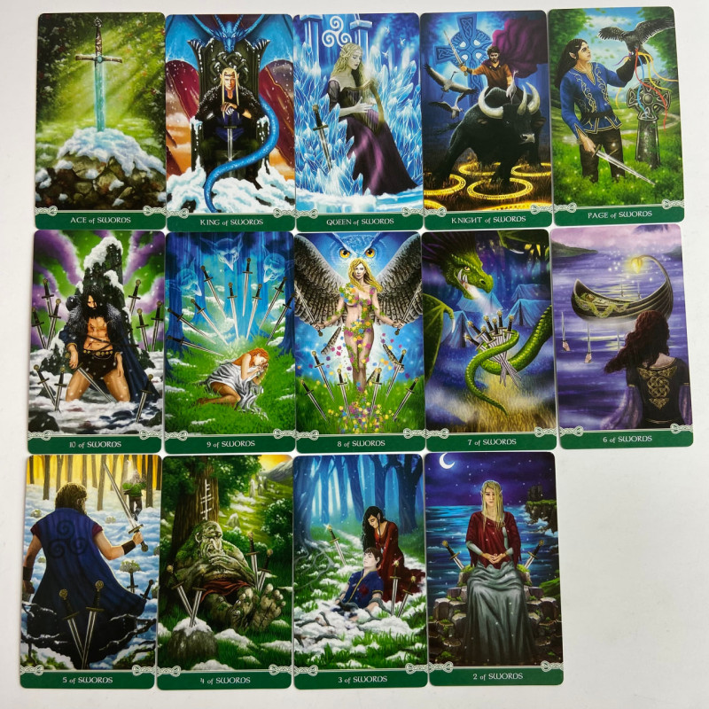 Карты Таро Universal Celtic Tarot Универсальное Таро Кельтов уменьшенная колода