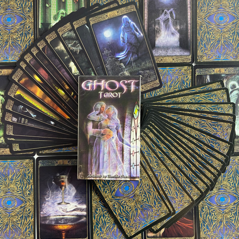 Карти Таро Ghost Tarot Примар зменшена колода англійською мовою