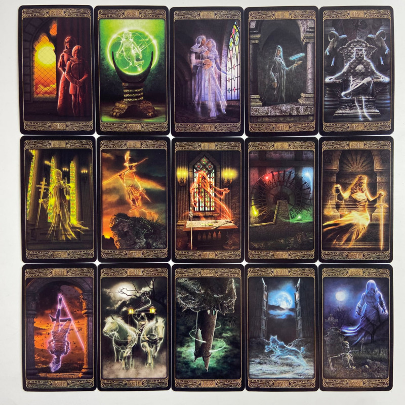 Карти Таро Ghost Tarot Примар зменшена колода англійською мовою