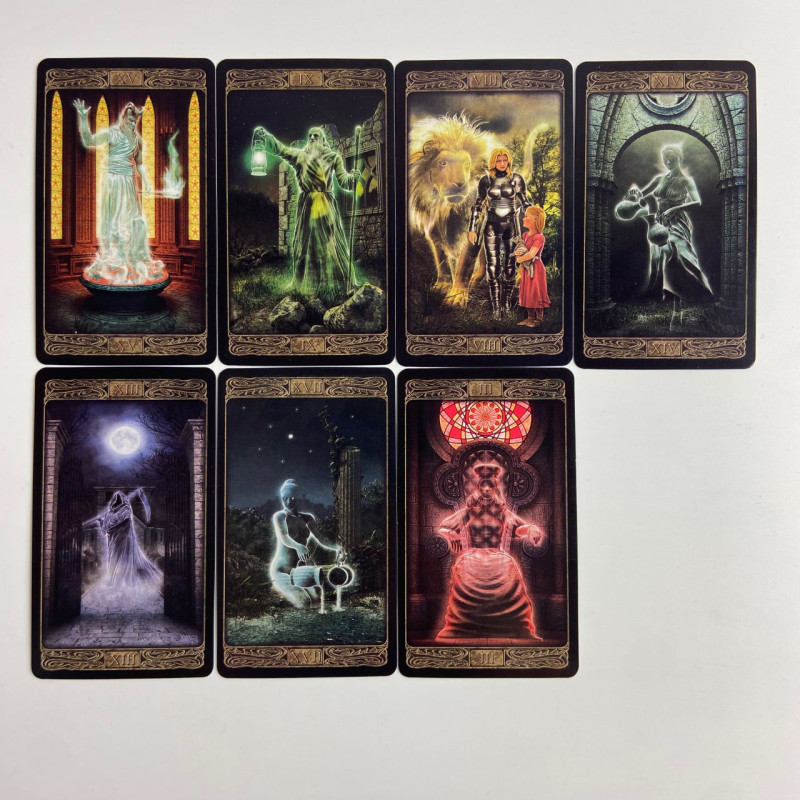 Карти Таро Ghost Tarot Примар зменшена колода англійською мовою