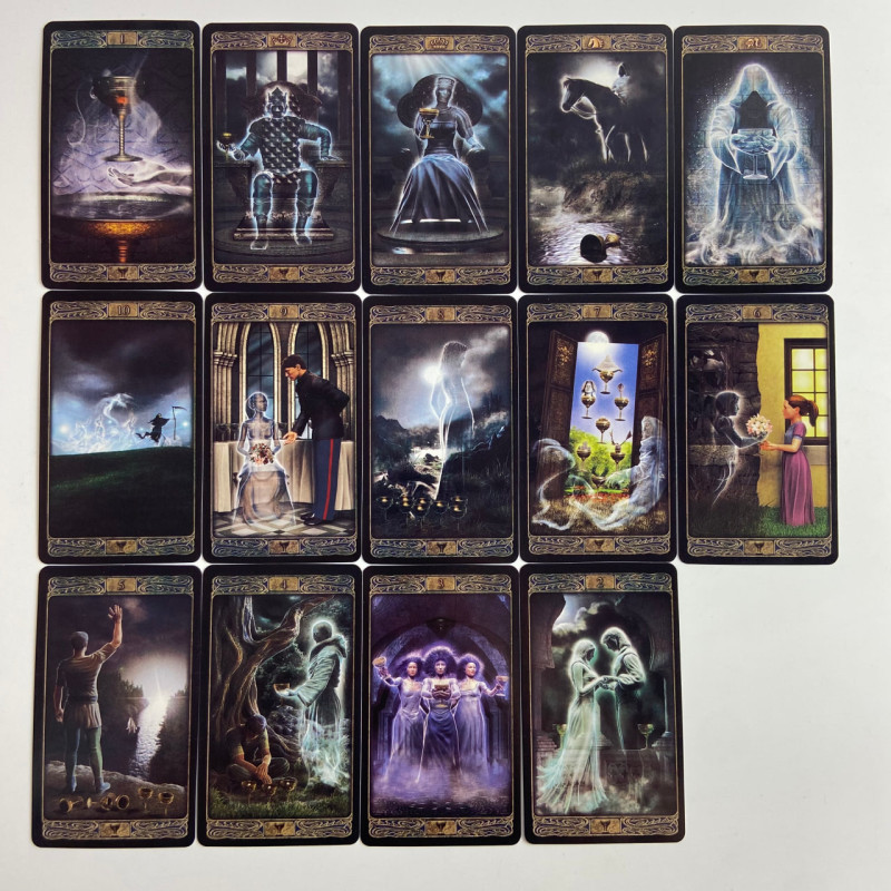 Карти Таро Ghost Tarot Примар зменшена колода англійською мовою