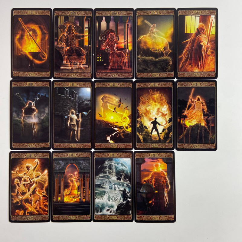 Карти Таро Ghost Tarot Примар зменшена колода англійською мовою
