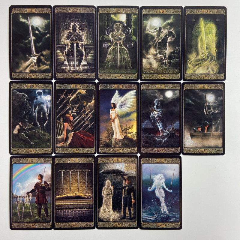 Карти Таро Ghost Tarot Примар зменшена колода англійською мовою
