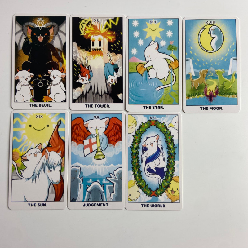 Карти Таро Tarot of Mugi Мугі зменшена колода англійською мовою