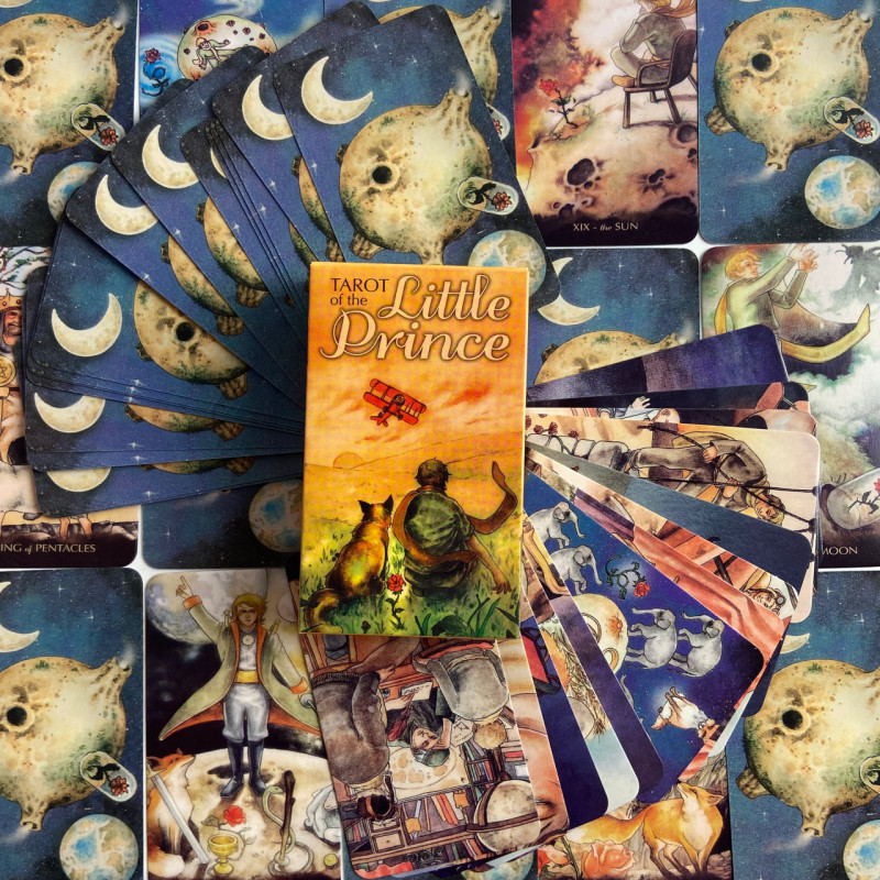 Карти Таро Маленького принца Tarot of The Little Prince англійською колода