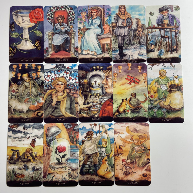 Карти Таро Маленького принца Tarot of The Little Prince англійською колода