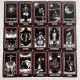 Карты Таро The Bones Arcana Tarot уменьшенная колода в стиле Dark Art