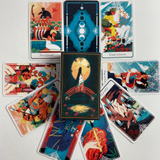 Карты Таро Tarot Of The Divine Божественная мини-колода с мифами и сказками